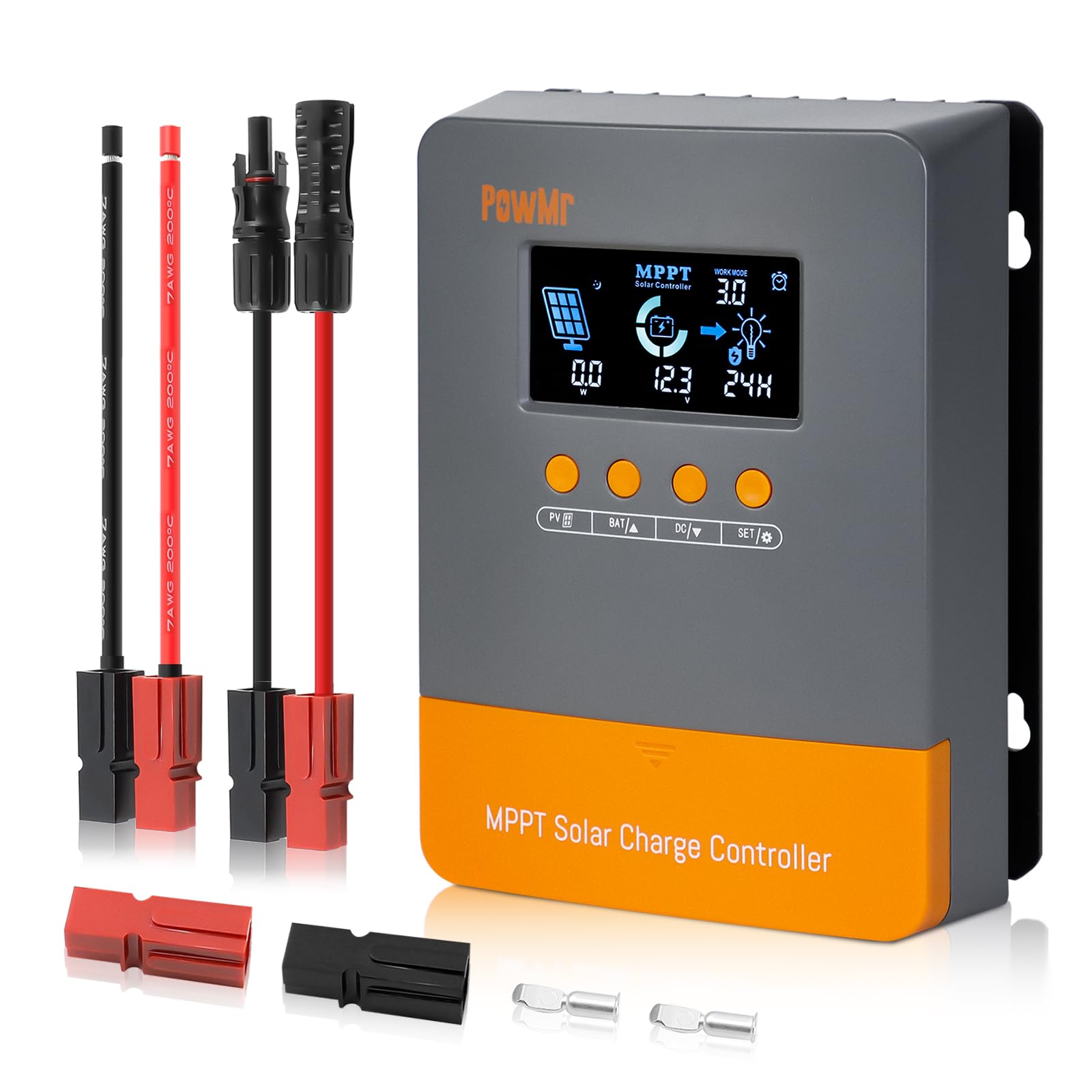 Amazon.com : PowMr 60 amp MPPT Solar Charge Controller 12V/24V/36V